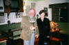 Charlie Chase collecting his Bass Trophy in 2002 from Mrs Barnikel
