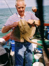 Greg Laycock with a lovely thornback ray