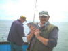 Martin Lewis on a Tope & Bream trip out of Aberystwyth, the day ended with two firsts, Tope & Bream!