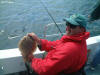 Ian Phillips with a nice Turbot - have you ever met a Turbot that ISN'T nice? :-)