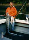 Ron with a nice 55lb 2oz Conger