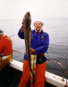 Check out that HAT!!! - Popeye The Sailorman with a fine Conger